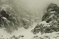 Climbers on Ben Nevis