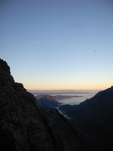 Helicoptor and Sunset